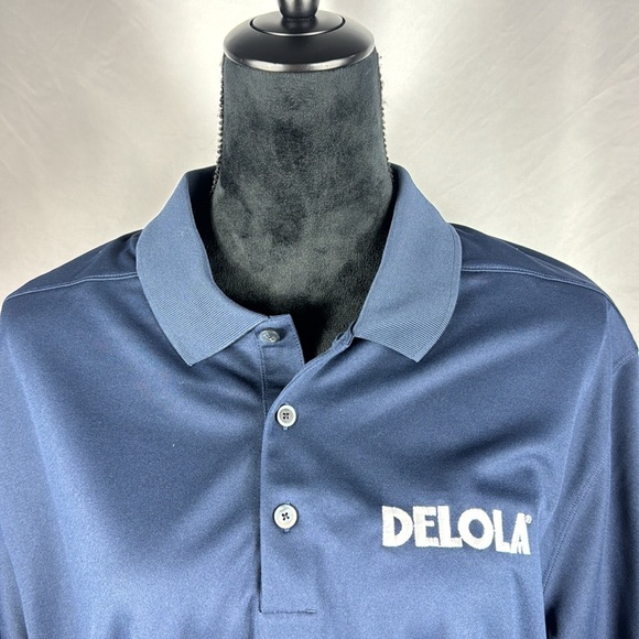 NWT Nike Men’s Golf Polo with Delola on Left Chest - Picture 3 of 12